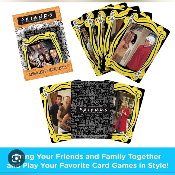 Aquarius Friends TV Show Playing Cards BNIB - Picture 2 of 6